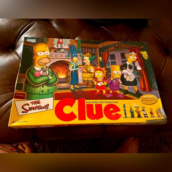 Hasbro Other Clue Simpson Edition Collectible Poshmark